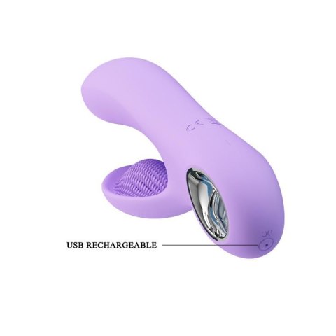 Wibrator do punktu g łechtaczki masażer 17cm usb Pretty Love