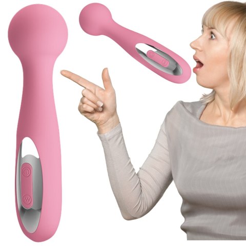 Wibrująca różdżka masażer łechtaczki dla pań 15cm Pretty Love