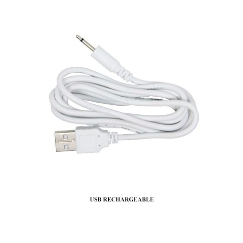 Wielofunkcyjny wibrator rotacyjny 12trybów 19cm Pretty Love