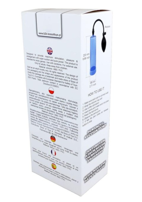 Pompka powiększająca silna erekcja powiększ mocno B - Series Power