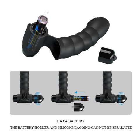 Masażer łechtaczki na palec nakładka stymulator Pretty Love