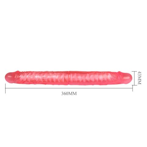 Penis zginany kręgosłup podwójna penetracja 36cm BAILE