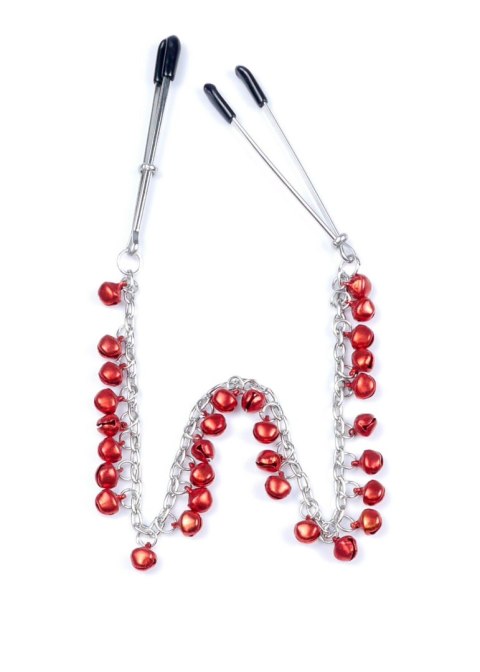 Szczypce na sutki zaciski dzwoneczki bondage bdsm Fetish B - Series