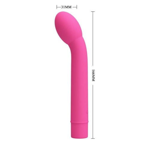 Anatomiczny wibrator masażer punktu g 16cm 10tryb Pretty Love