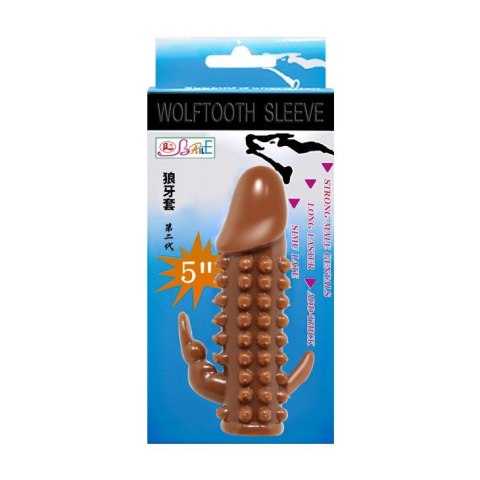 Pobudzająca nakładka na penisa wypustka analna 12c BAILE