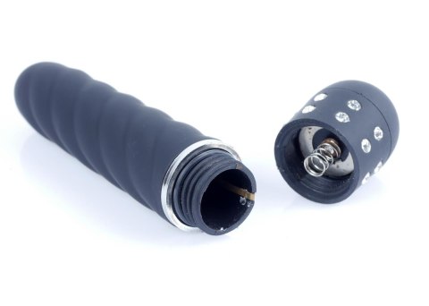 Cichy wibrator klasyczny diamenty erotyka 11cm Grammi