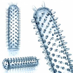 Nakładka na penisa stymulujące kolce wypustki 12cm B - Series EasyLove