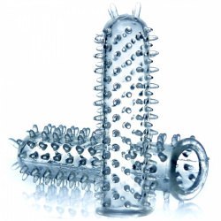 Nakładka na penisa stymulujące kolce wypustki 12cm B - Series EasyLove