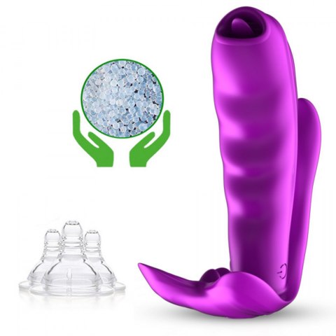 Wibrator do majtek i łechtaczki ogrzewany pilot B - Series Fox