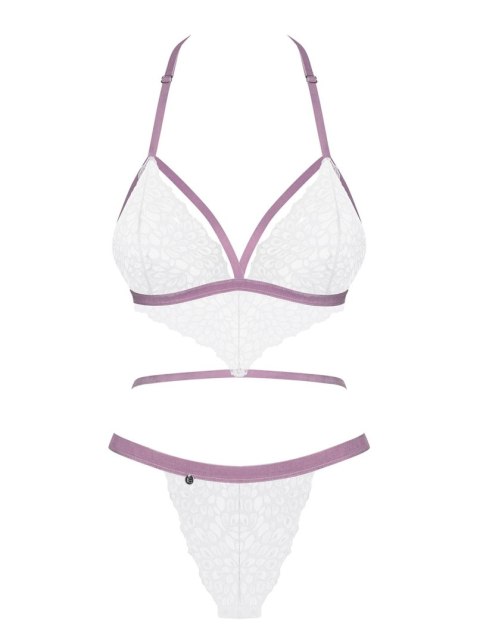 Bielizna-Lilyanne body białe S/M Obsessive