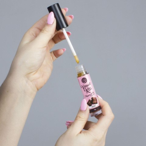 Błyszczyk do seksu oralnego całowania smak brownie Secret Play