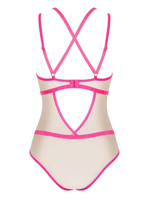 Body erotyczne prześwitujące obsessive nudelia s/m Obsessive