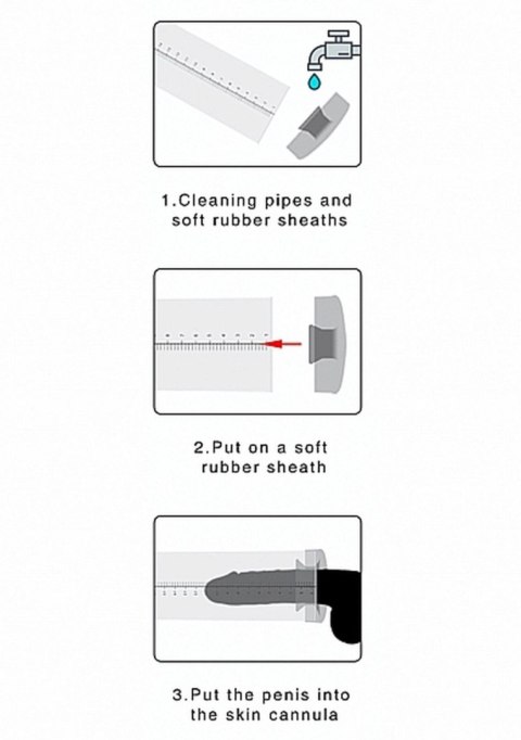 Pompka powiększająca penisa członka profesjonalna Pumped