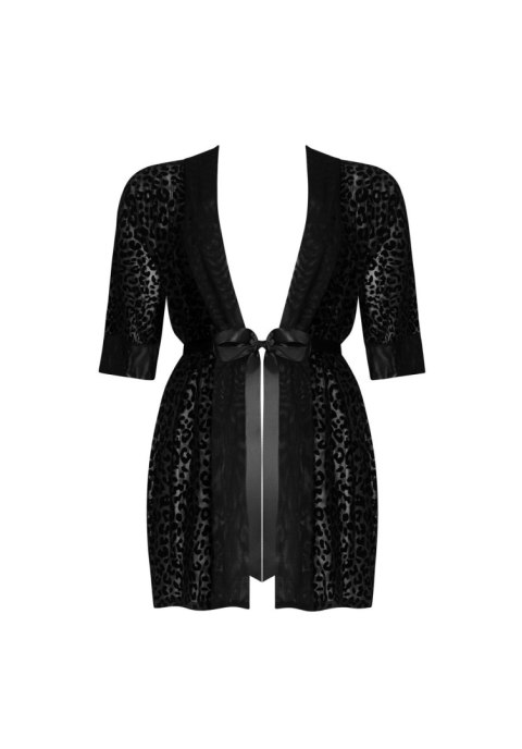 Szlafrok erotyczny peniuar obsessive jagueria 6xl Obsessive