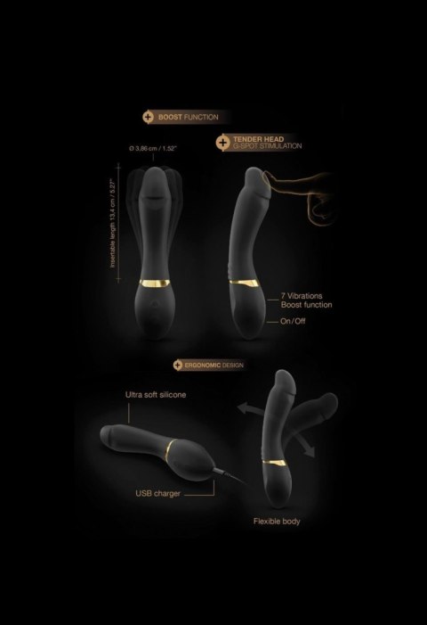 Wibrator punktu g dorcel tender spot: 20cm 7 tryb Dorcel