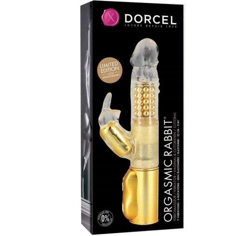 Wirbator królik dorcel orgasmic rabbit 25cm 7tryb Dorcel