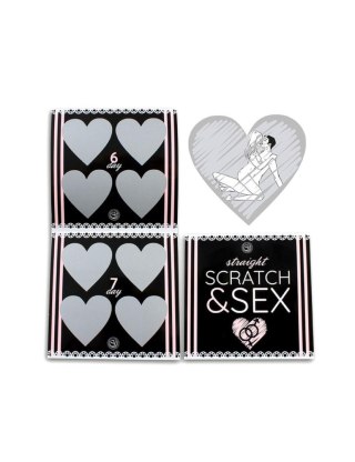 Erotyczna zdrapka z pozycjami Scratch & Sex Hetero Secret Play