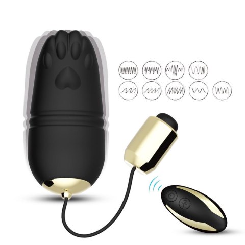 Masażer intymny jajeczko wibrujące pilot 9 trybów B - Series Joy