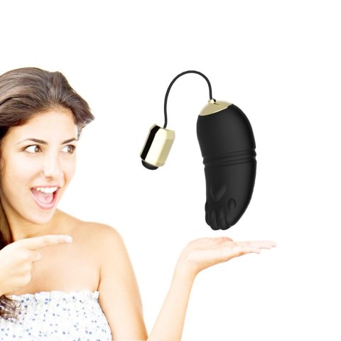 Masażer intymny jajeczko wibrujące pilot 9 trybów B - Series Joy