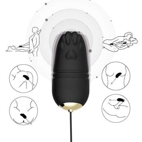 Masażer intymny jajeczko wibrujące pilot 9 trybów B - Series Joy