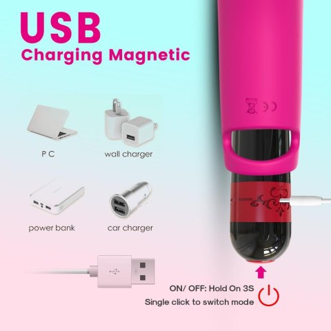 Wibrator punktu g na palec nakładka 9 trybów 11 cm B - Series Joy