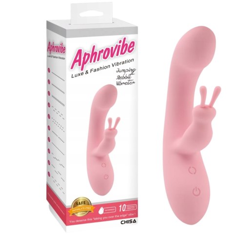 Wibrator królik punkt g łechtaczka 19cm 10 trybów Aphrovibe