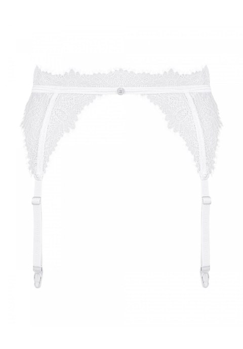 Bielizna-Bianelle pas do pończoch biały L/XL Obsessive