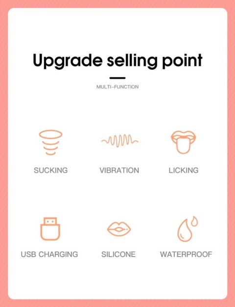 Stymulator dla kobiet 2w1 wibracje ssanie B - Series Lyla