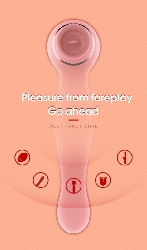 Stymulator dla kobiet 2w1 wibracje ssanie B - Series Lyla