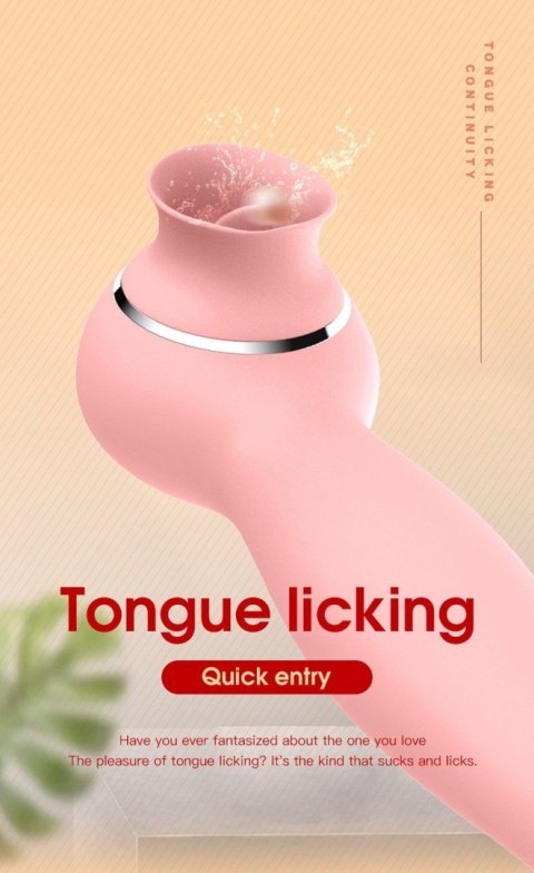 Stymulator dla kobiet 2w1 wibracje ssanie B - Series Lyla