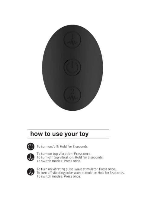 Wibrator Różdżka - Wand & Vibrator - Black ShotsToys