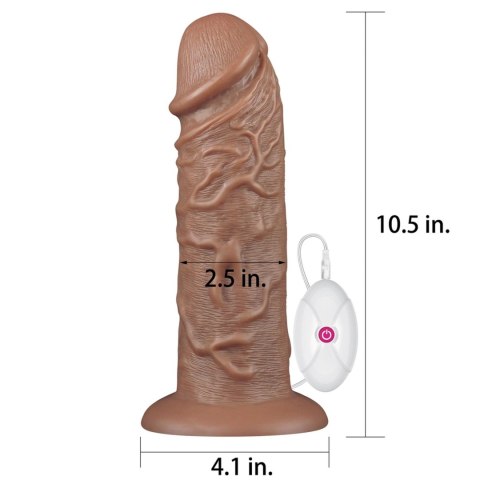 Murzyńskie ogromne dildo żyły i przyssawka 26,5 cm Lovetoy