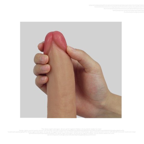 Realistyczne dildo silikonowe z przyssawką 20,5 cm Lovetoy