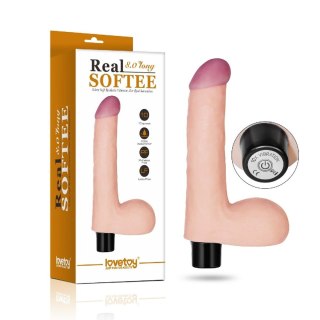 Realistyczny wibrator penis z jadrami 17 cm Lovetoy