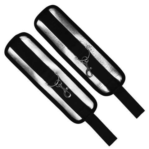 Luksusowe kajdanki do bondage mocne kolor czarny Lovetoy