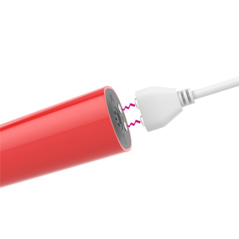 Poręczny mały czerwony wibrator potężne wibracje Lovetoy