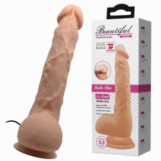 Sztuczny penis dildo realistyczne wibracje 24 cm BAILE