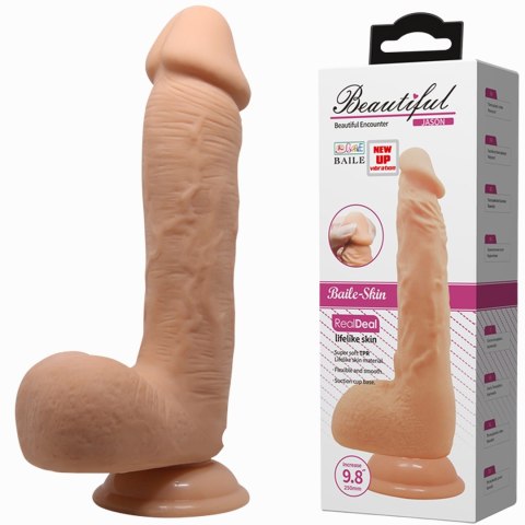 Sztuczny penis wibrujące dildo na pilota 23 cm BAILE