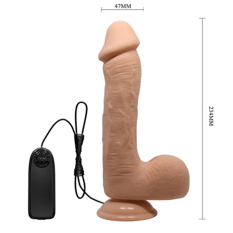 Sztuczny penis wibrujące dildo na pilota 23 cm BAILE