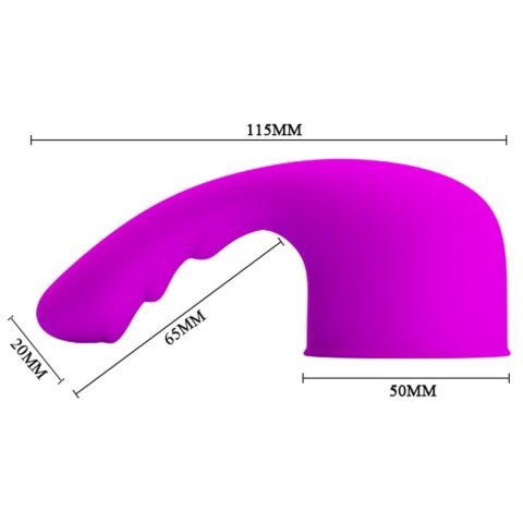 Nakładka na masażer orgazmowy punktu g i p Pretty Love