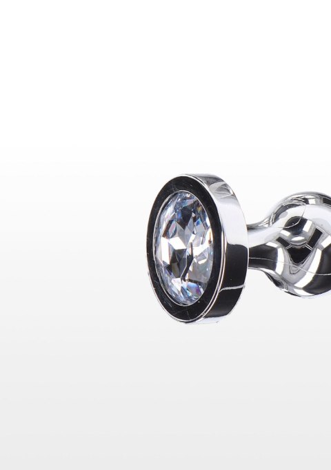 Korek analny sonda stalowa kulkowa diament 13cm TOYJOY