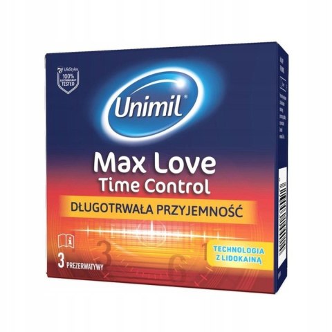 Prezerwatywy UNIMIL BOX 3 MAX LOVE Unimil
