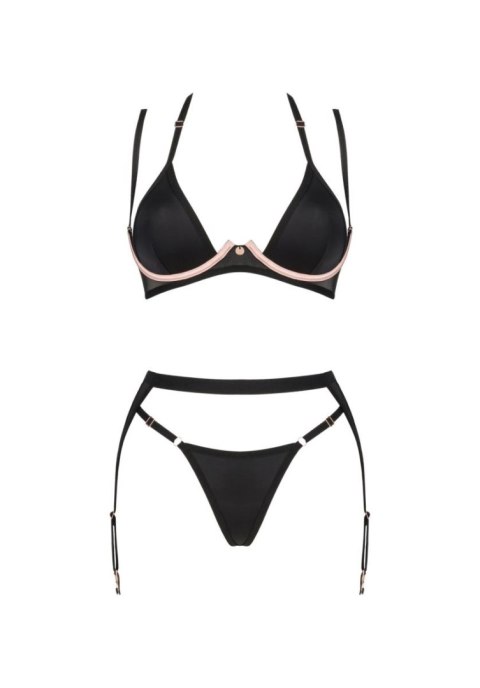 Bielizna-Selinne komplet 3-częściowy XL/2XL Obsessive