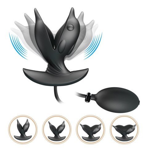 Korek analny z wibracjami PRETTY LOVE - Hanson, 10 trybów wibracji Pretty Love