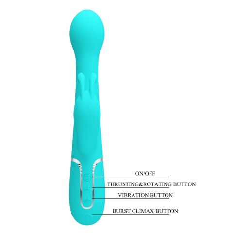 PRETTY LOVE - Twinkled Tenderness, 7 vibration functions 4 thrusting settings 4 rotation functions Pretty Love