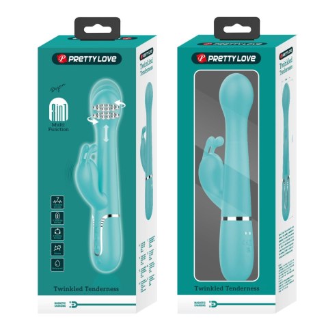 PRETTY LOVE - Twinkled Tenderness, 7 vibration functions 4 thrusting settings 4 rotation functions Pretty Love