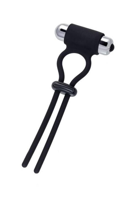 A-Toys Erection enhancing lasso Jat , black, silicone, 14cm A-Toys