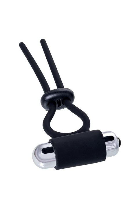 A-Toys Erection enhancing lasso Jat , black, silicone, 14cm A-Toys