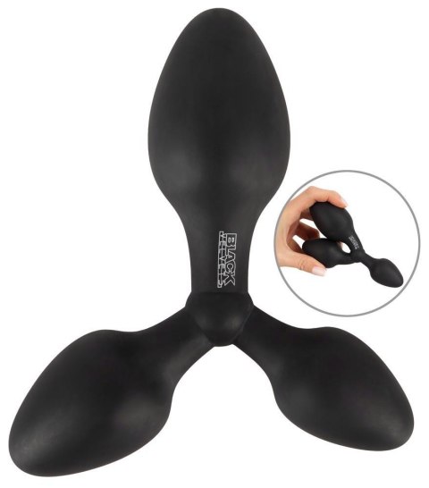 Black Velvets Triple Butt Plug Black Velvets
