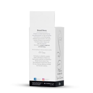 Korek analny z króliczym ogonkiem Plug-Jewellery Silicon PLUG B - Series HeavyFun